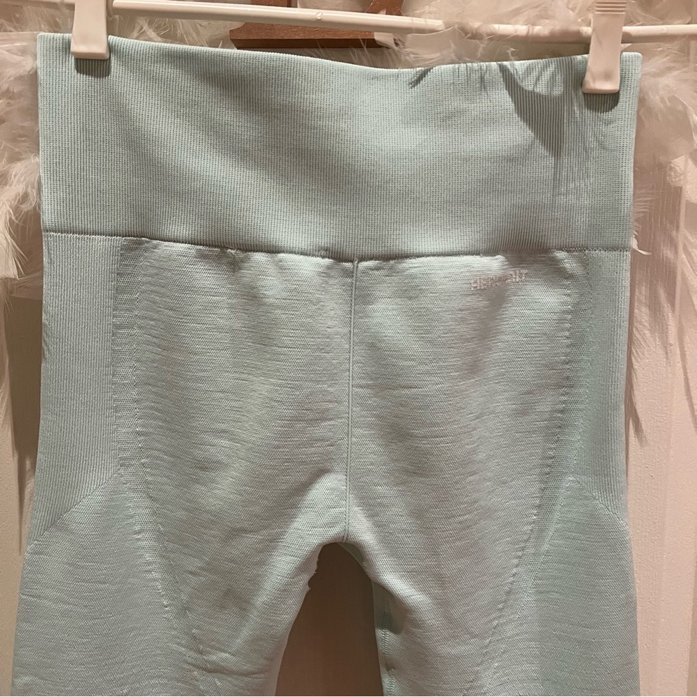 Adidas Aeroknit baby blue leggings🏋🏼♀️ - Picture 6 of 9